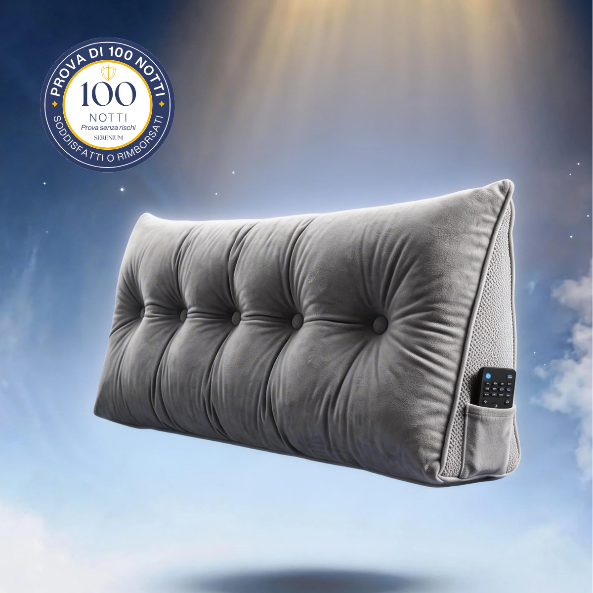OrthoBack™ - Cuscino Schienale per il Letto
