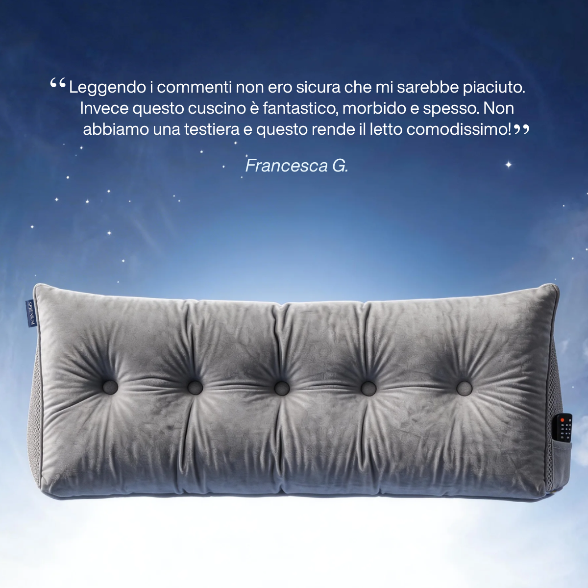 OrthoBack™ - Cuscino Schienale per il Letto