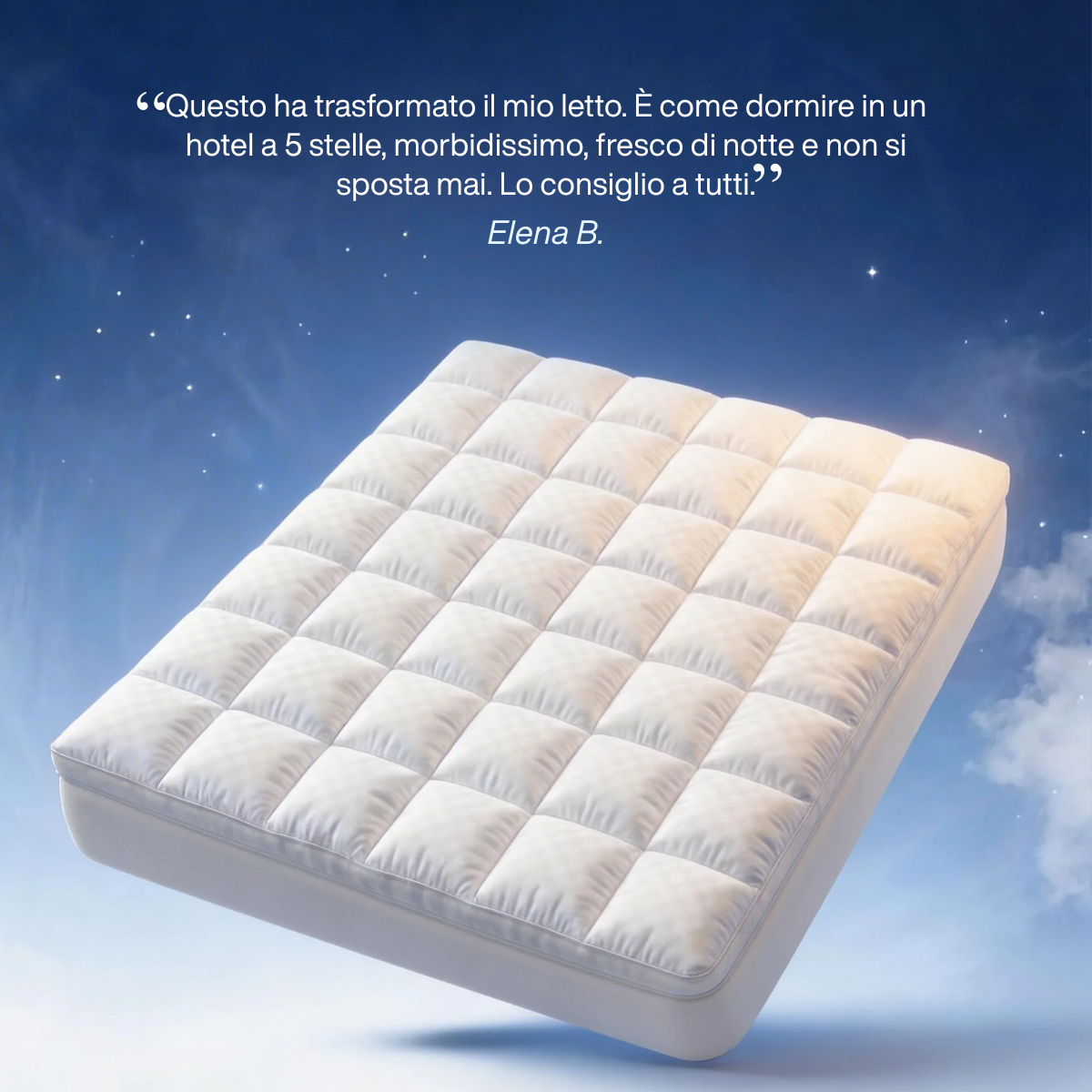 OrthoCloud™ – Topper Rinfrescante per Materasso