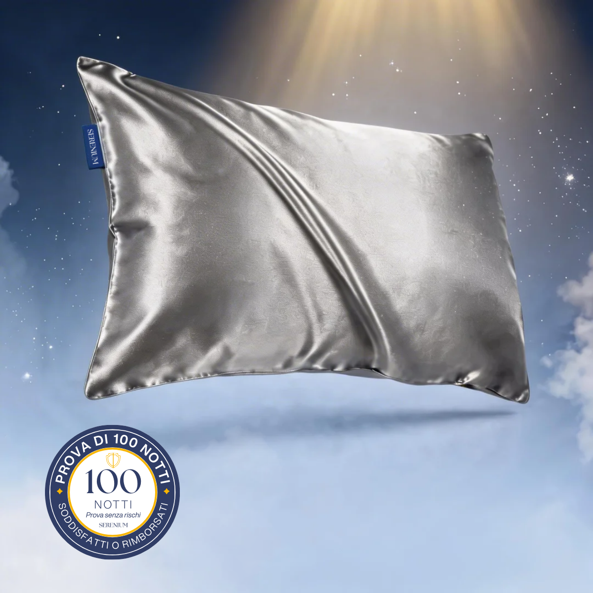 Federa in Seta per Capelli e Pelle (2 Pezzi)