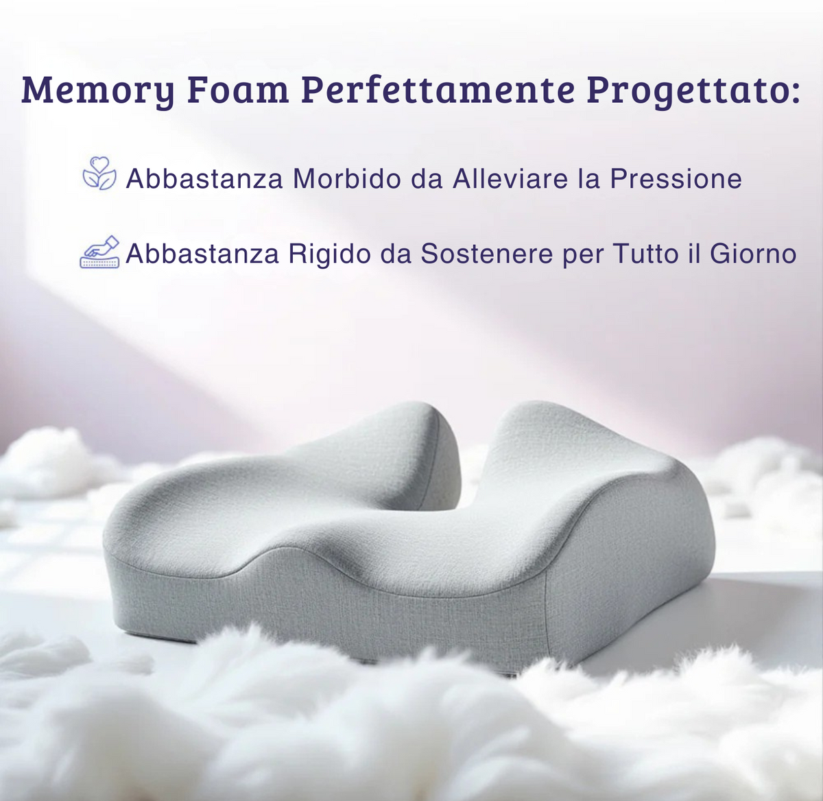 CloudBliss Cuscino Sedile,Cuscino Sedia Ufficio,Cuscini Sedile