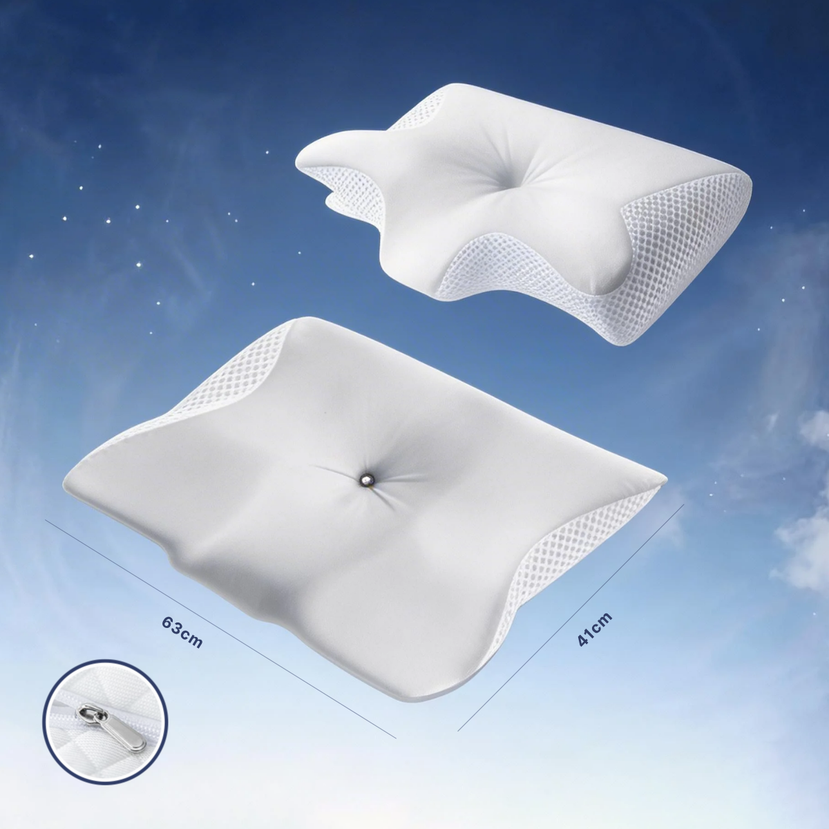 Federa Rinfrescante in Ice Silk per OrthoSleep™