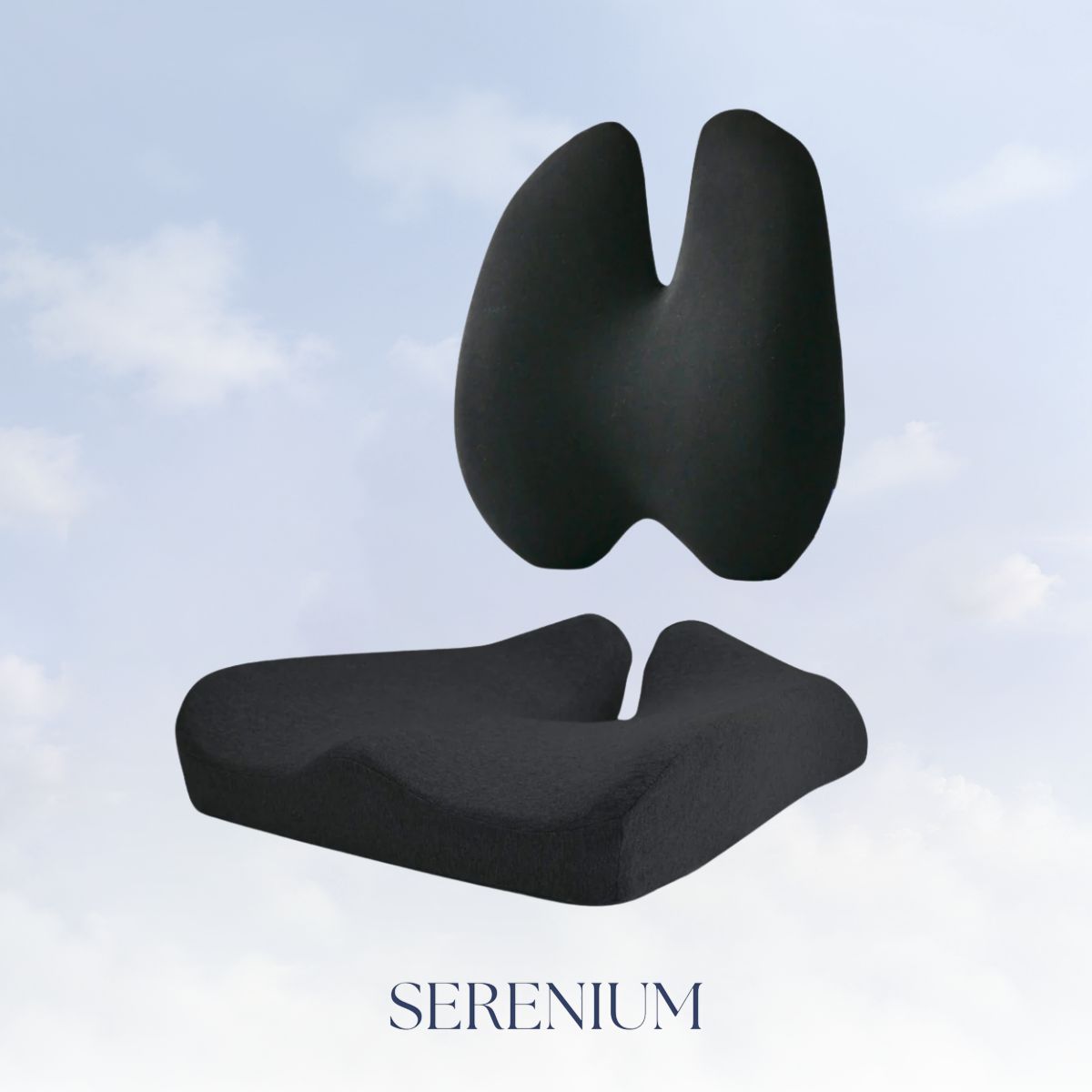 2 Federe Per Cuscino Lombare Ergonomico, Solo Federe Grigie, Con Cinghia Regolabile, Per Sedia Ufficio E Auto, Allevia Mal Di Schiena