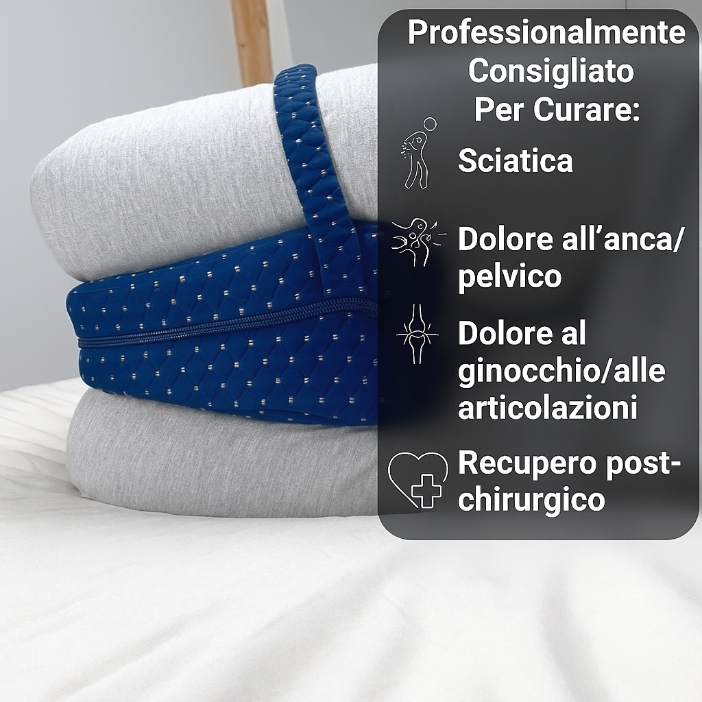 OrthoHip™ – Cuscino per Fianchi, Sciatica e Gambe