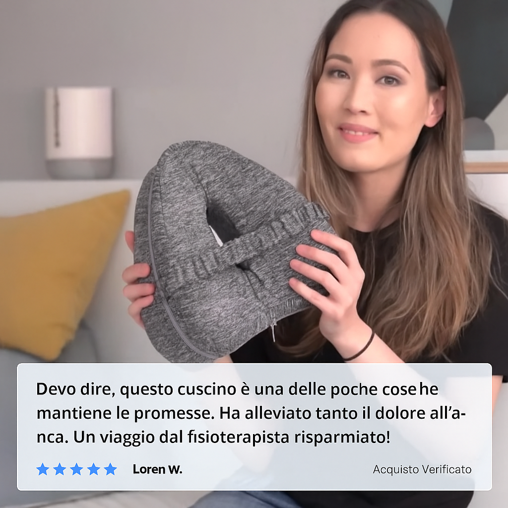 OrthoHip™ – Cuscino per Fianchi, Sciatica e Gambe