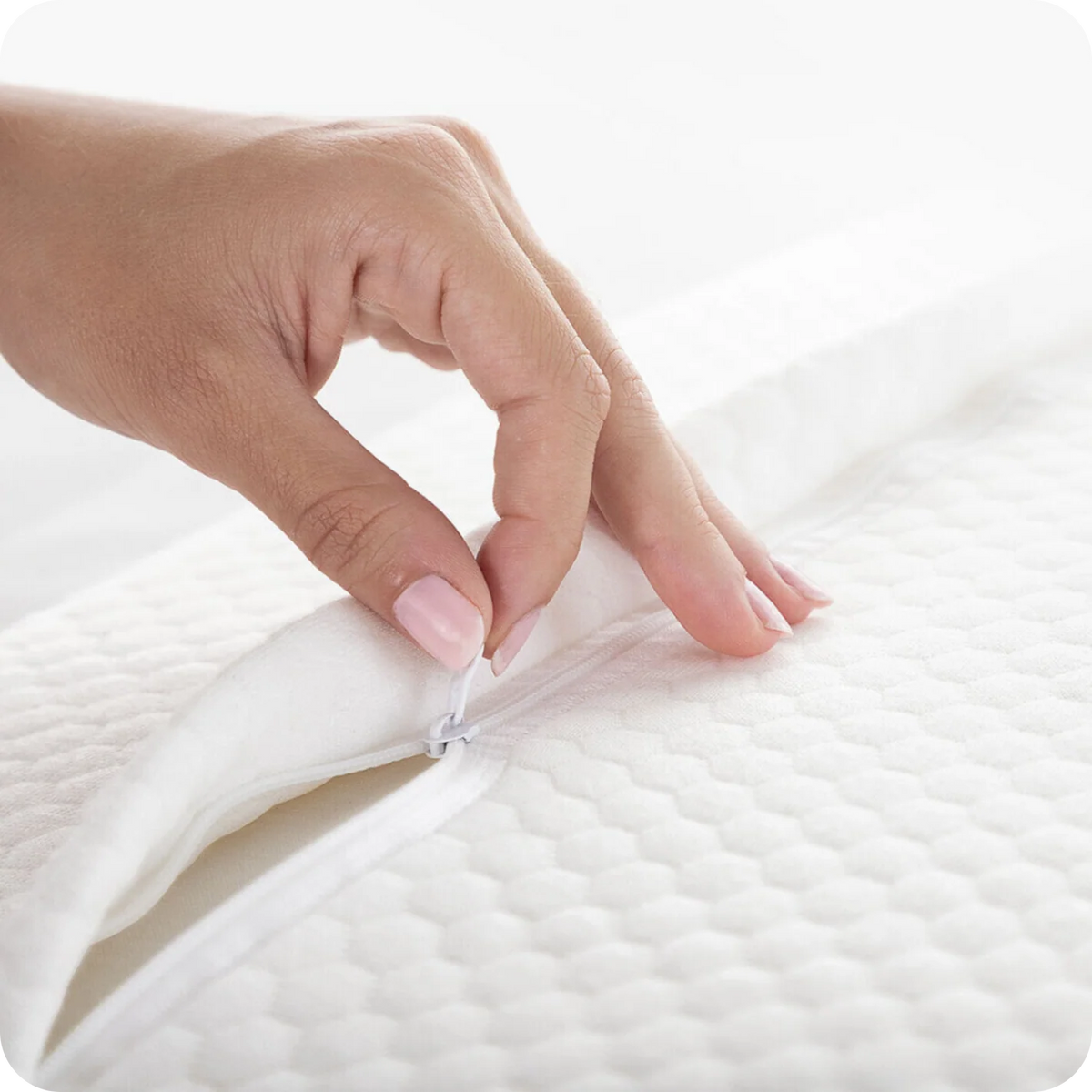 Step 2: Open the zipper